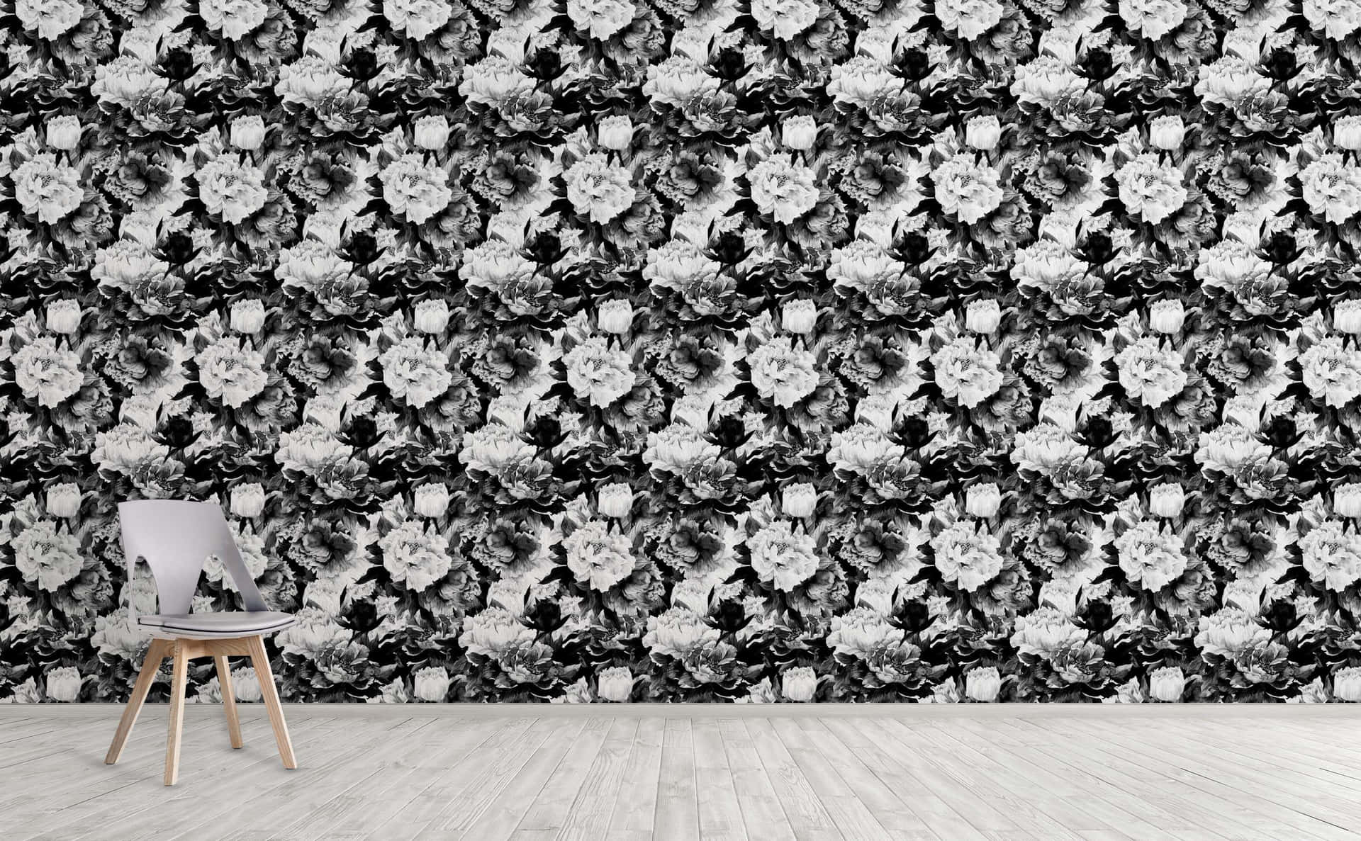 Abstract Black And White Pattern To Add Texture And Depth To Any Décor. Background