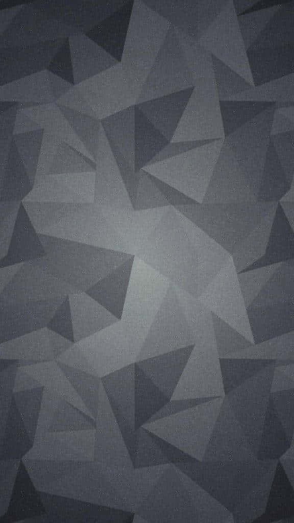 Abstract Black Grey Geometric Pattern