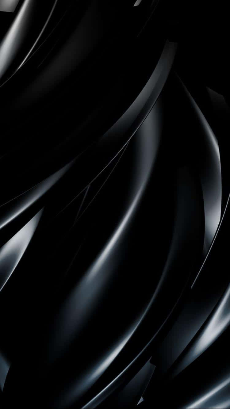 Abstract Black Grey Swirls Background