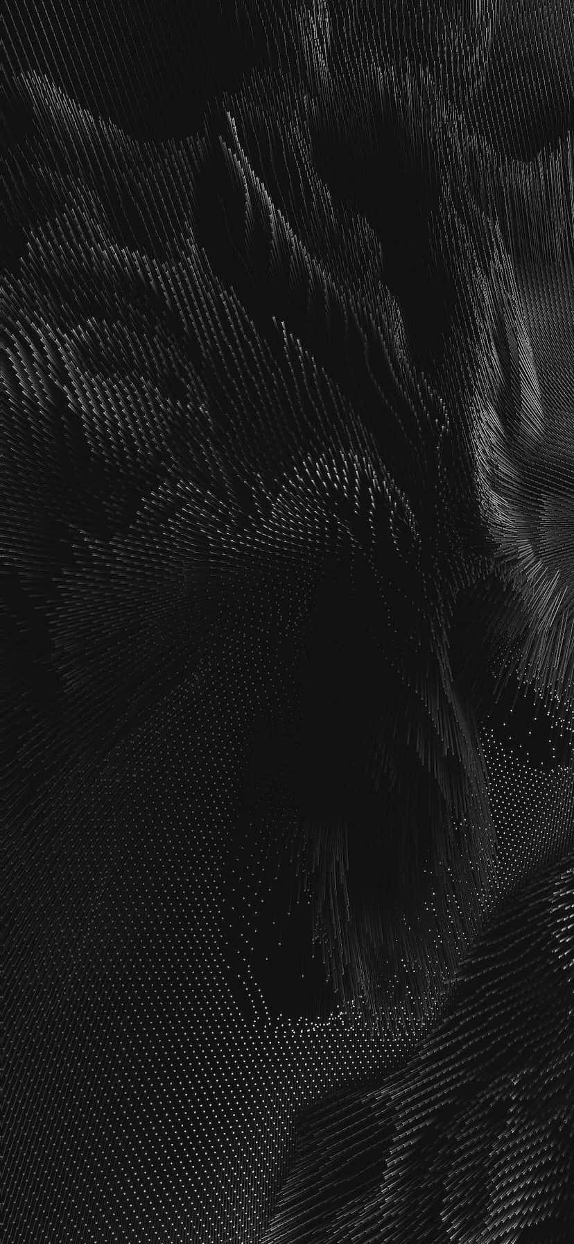 Abstract Black Wave Pattern Background