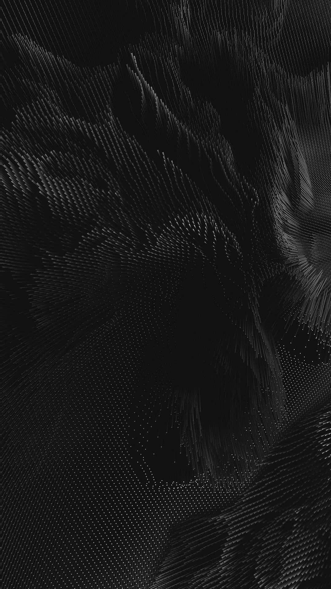 Abstract Black Wave Pattern Background