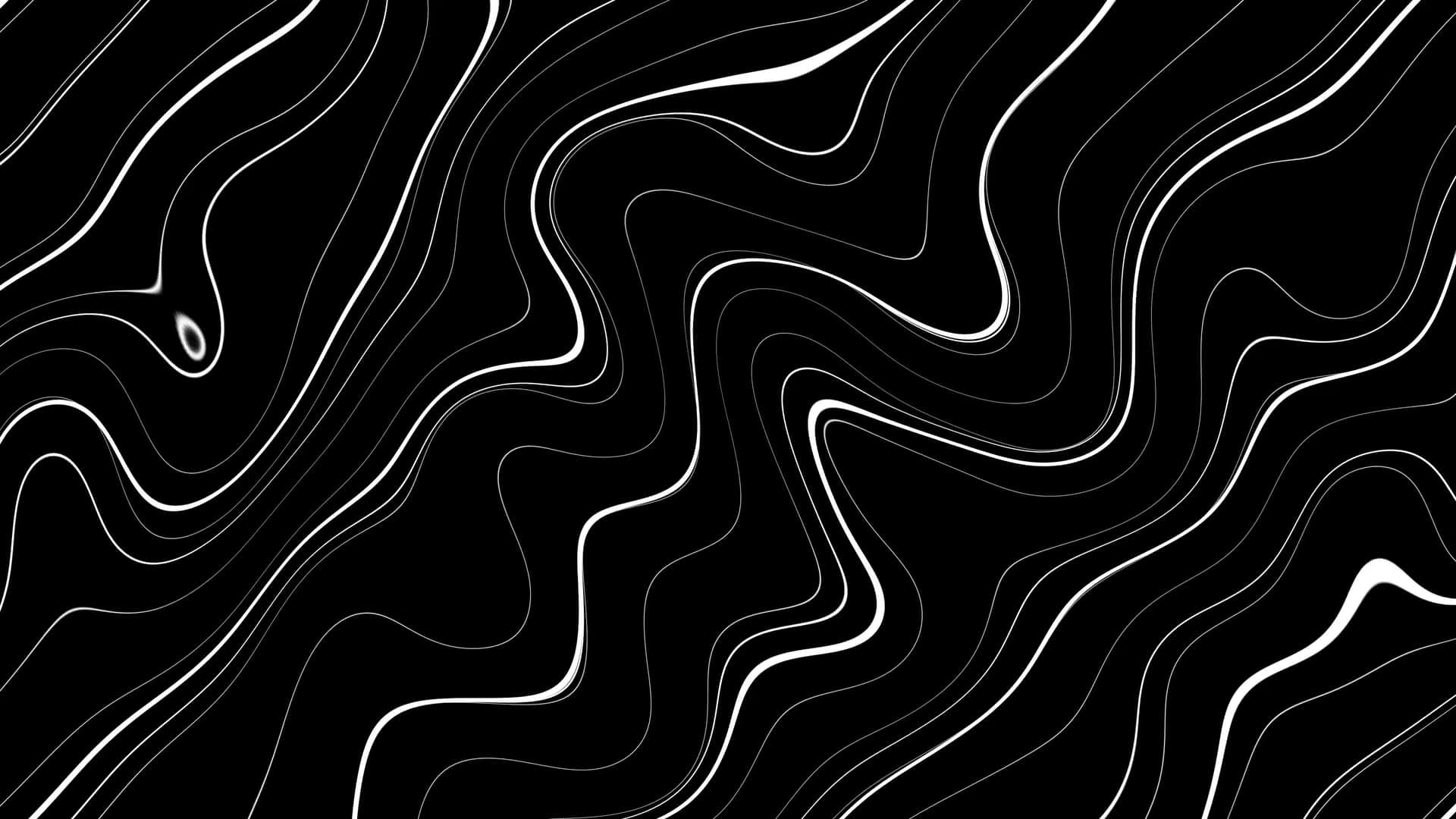 Abstract Blackand White Wave Pattern4 K Background