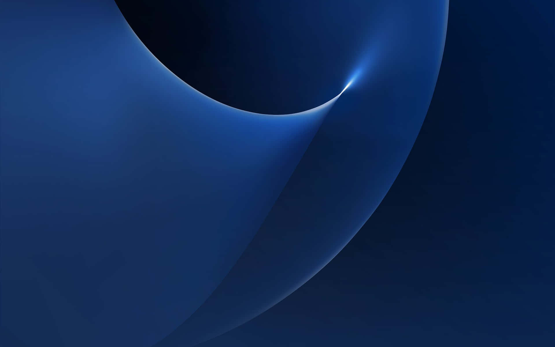 Abstract Blue Curve Wallpaper S7 Background