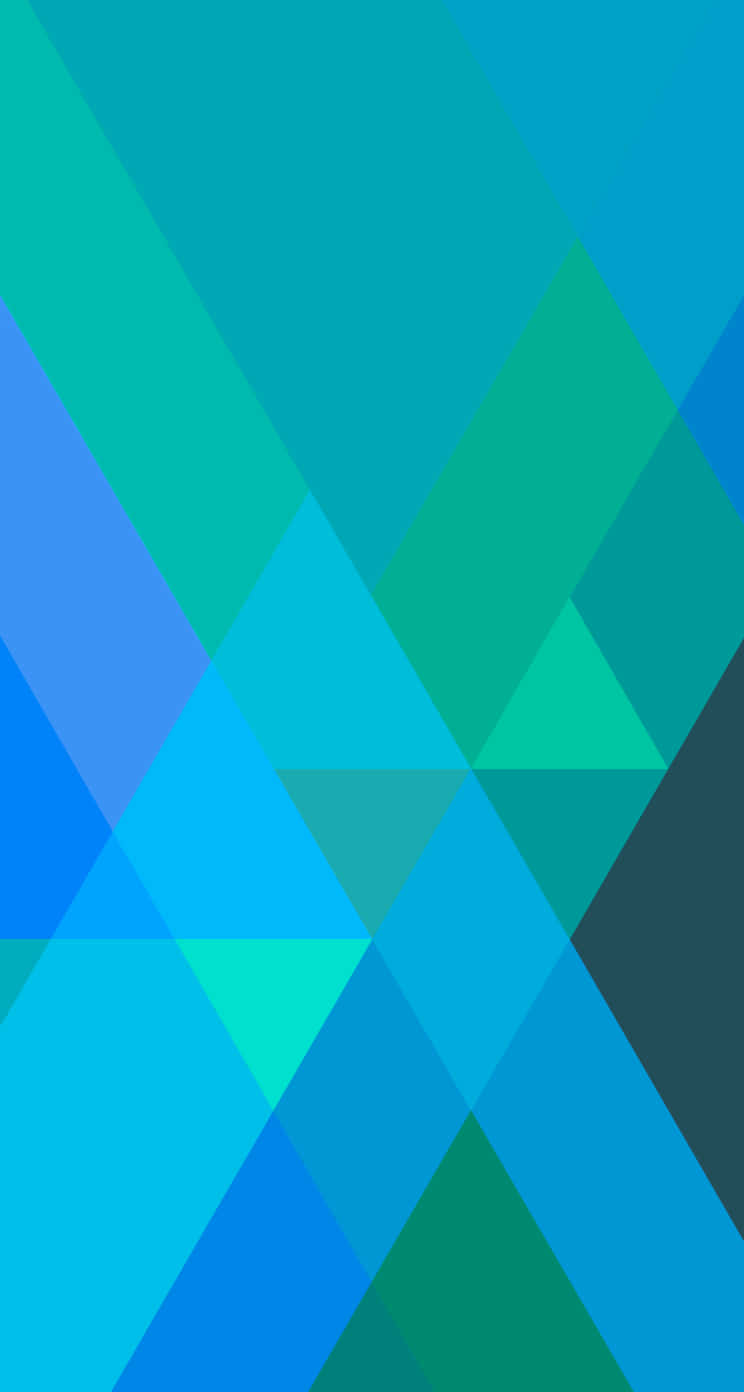 Abstract Blue Green Geometric Pattern Background
