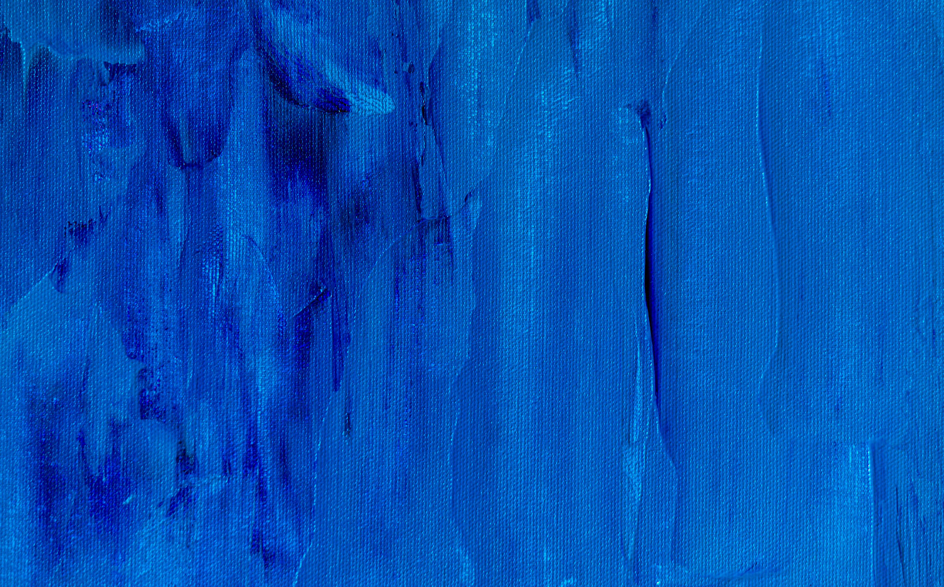 Abstract Blue Textured Painting Background