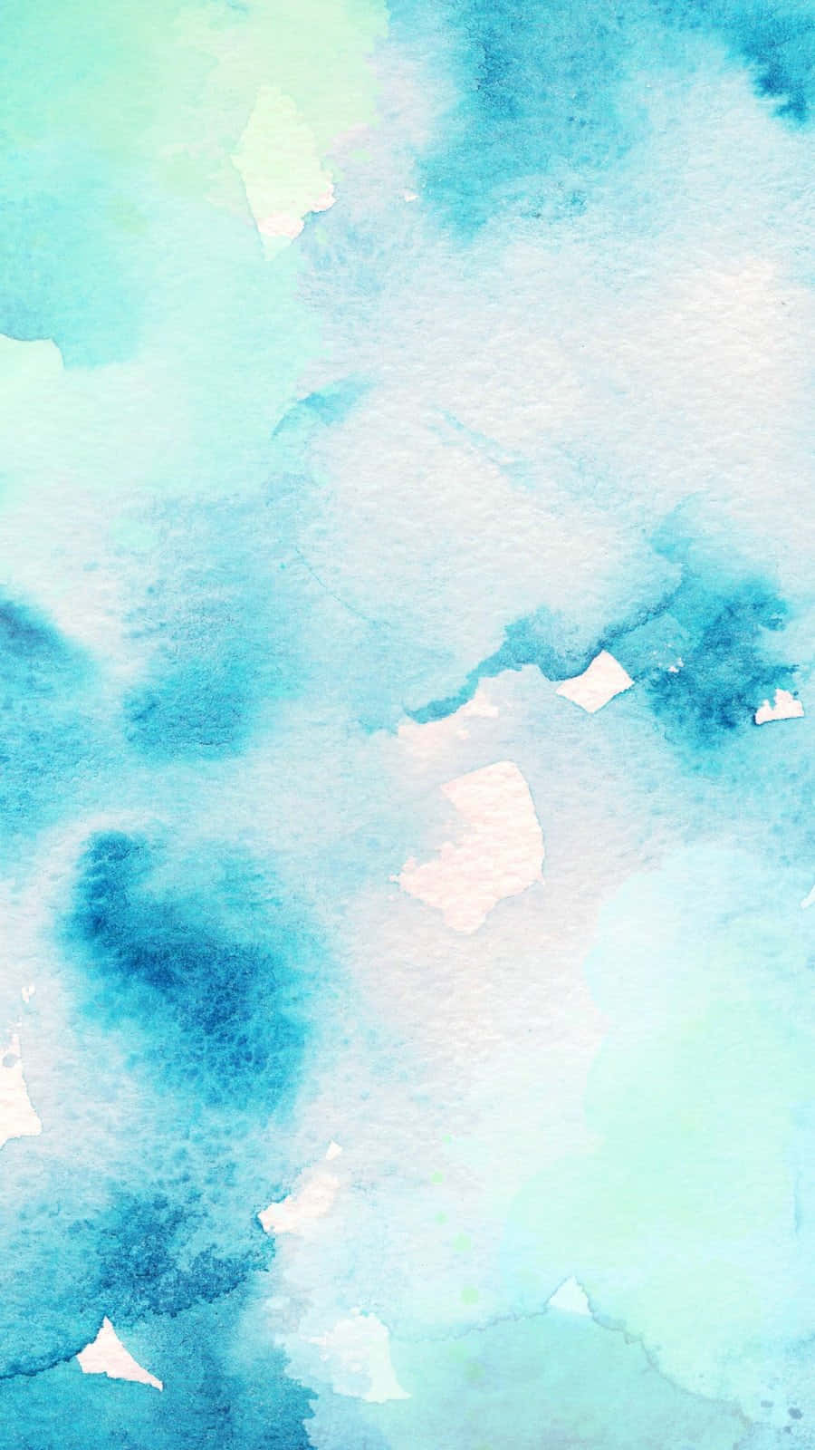 Abstract Blue Watercolor Background Background