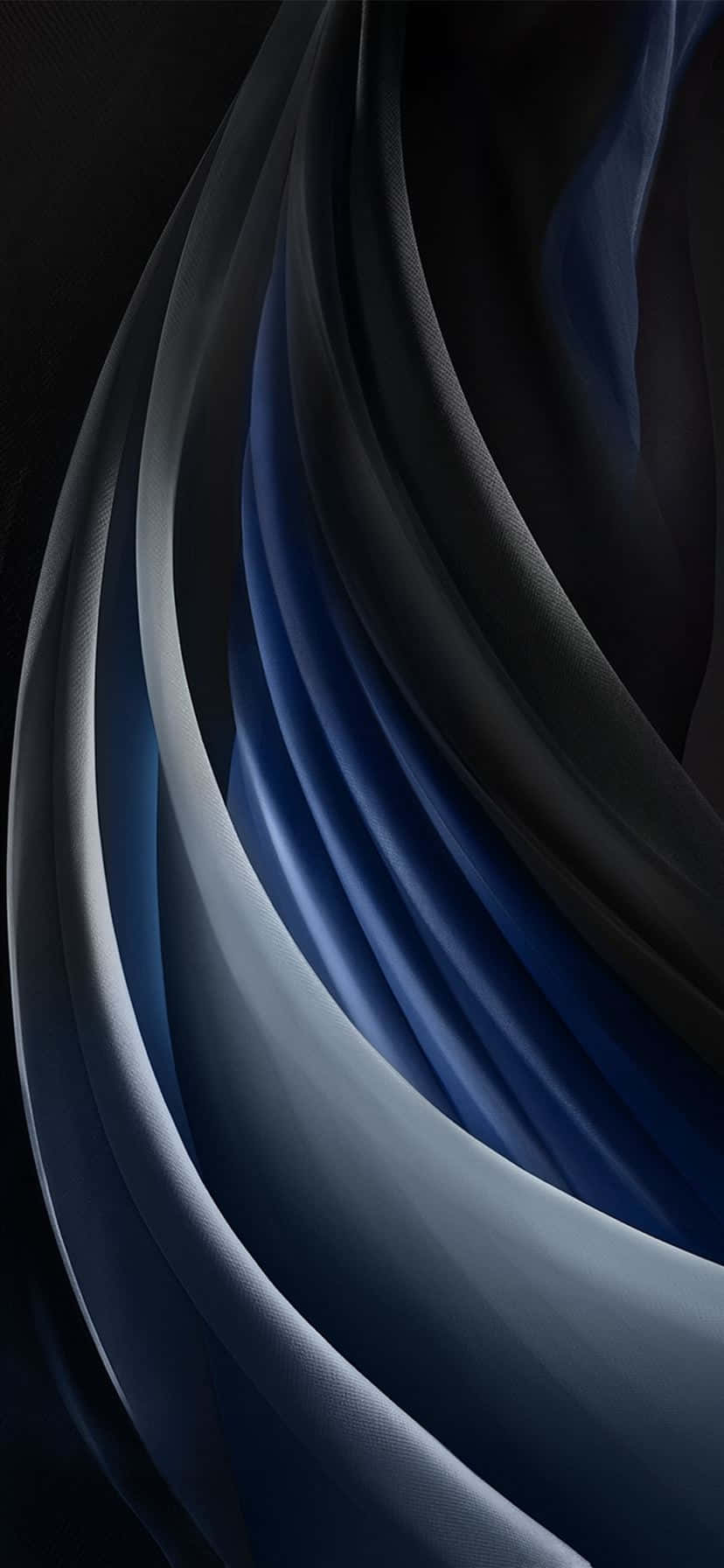 Abstract Blue Waves Background