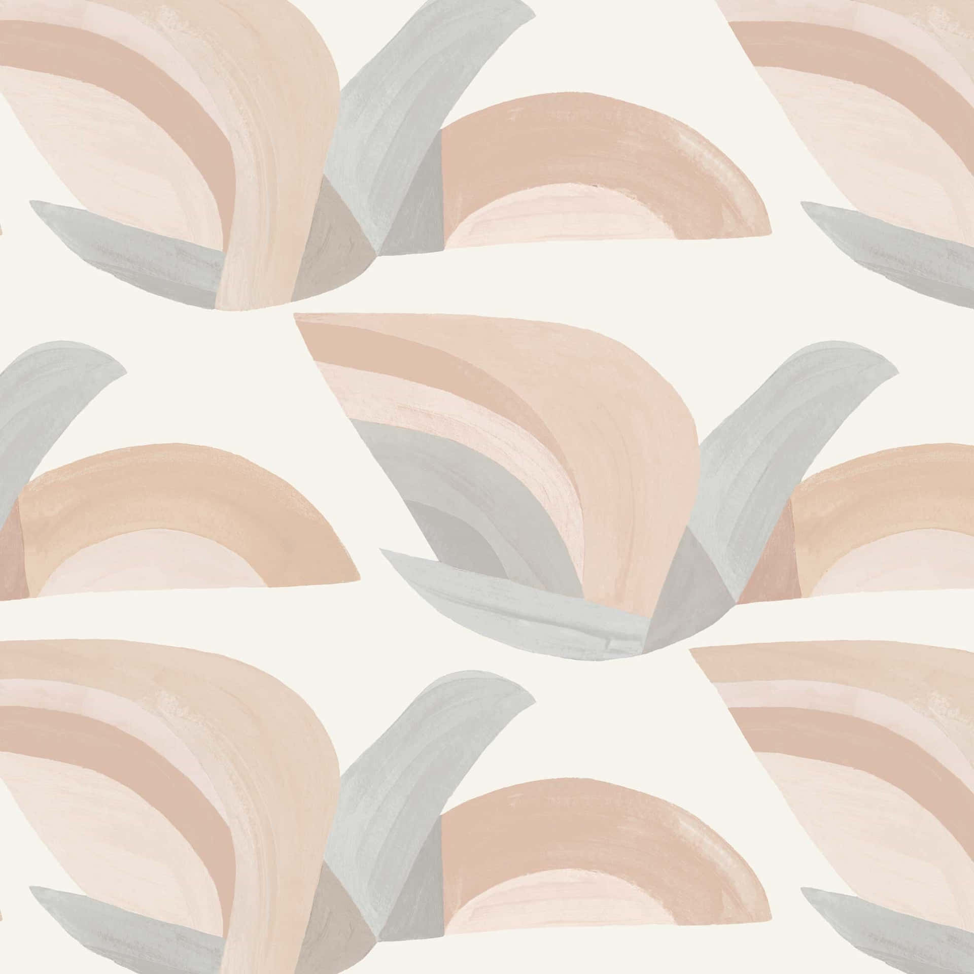 Abstract Blushand Grey Floral Pattern Background