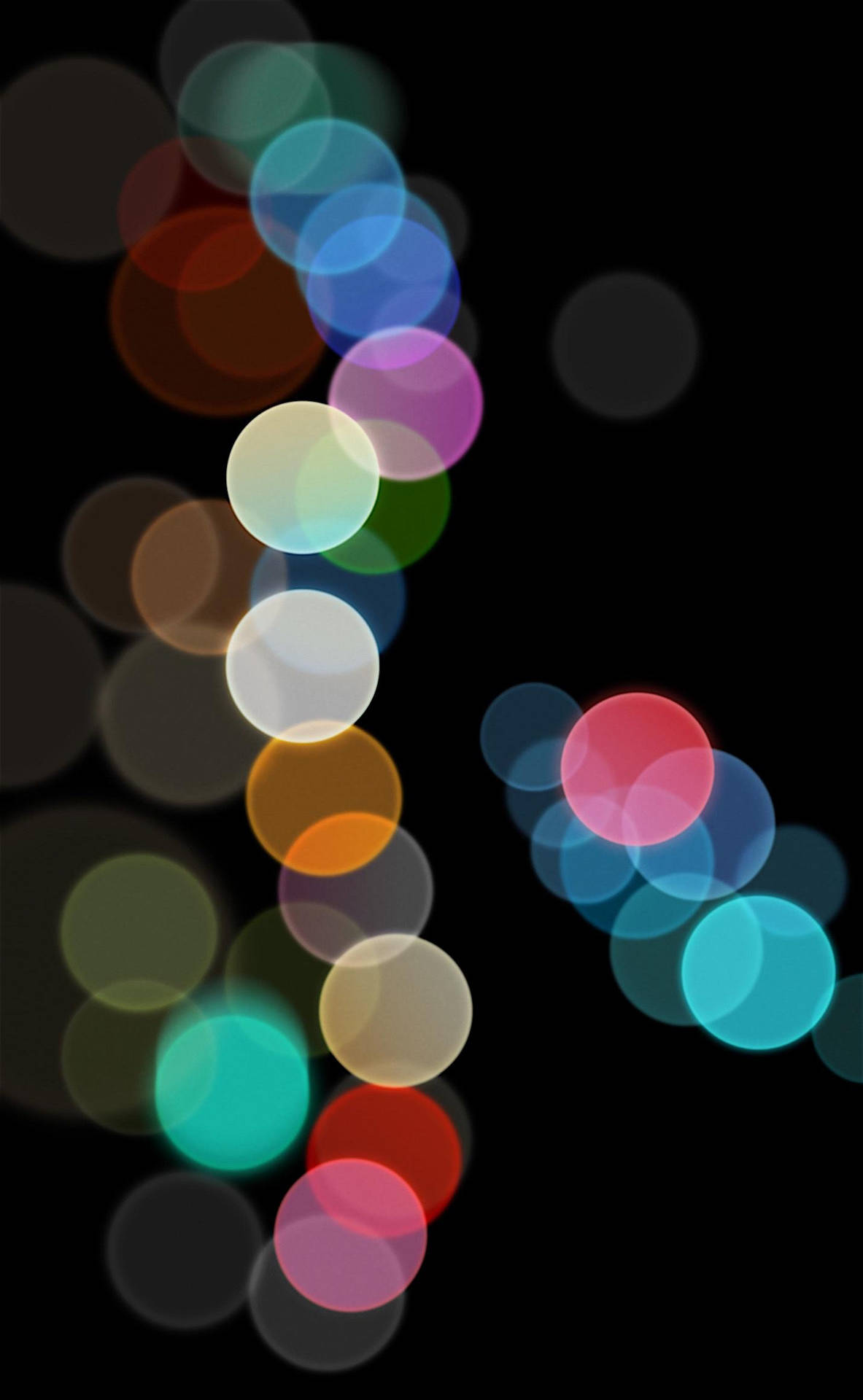 Abstract Bokeh Lights Original Iphone 7 Background