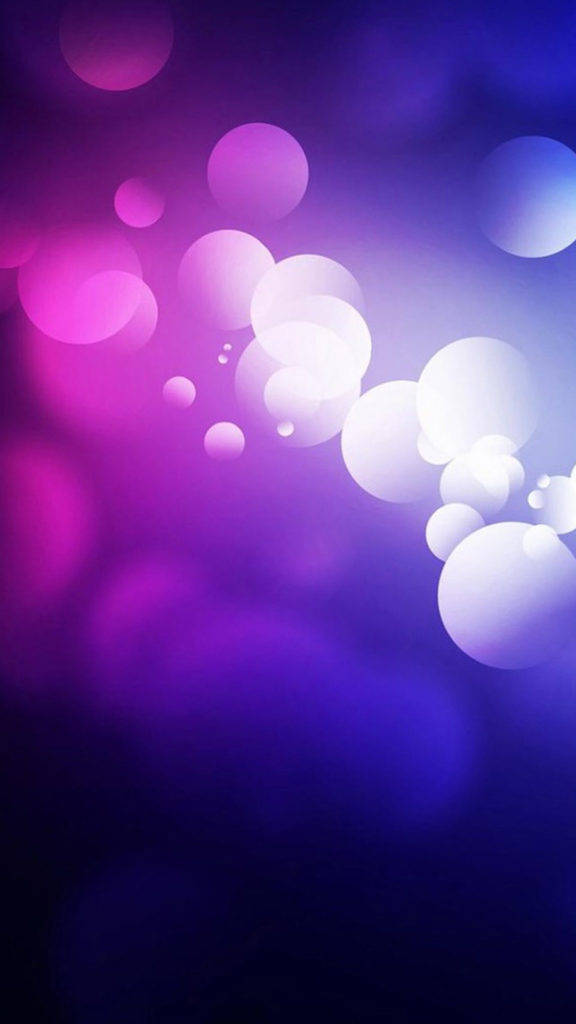 Abstract Bubbles Purple Iphone Background