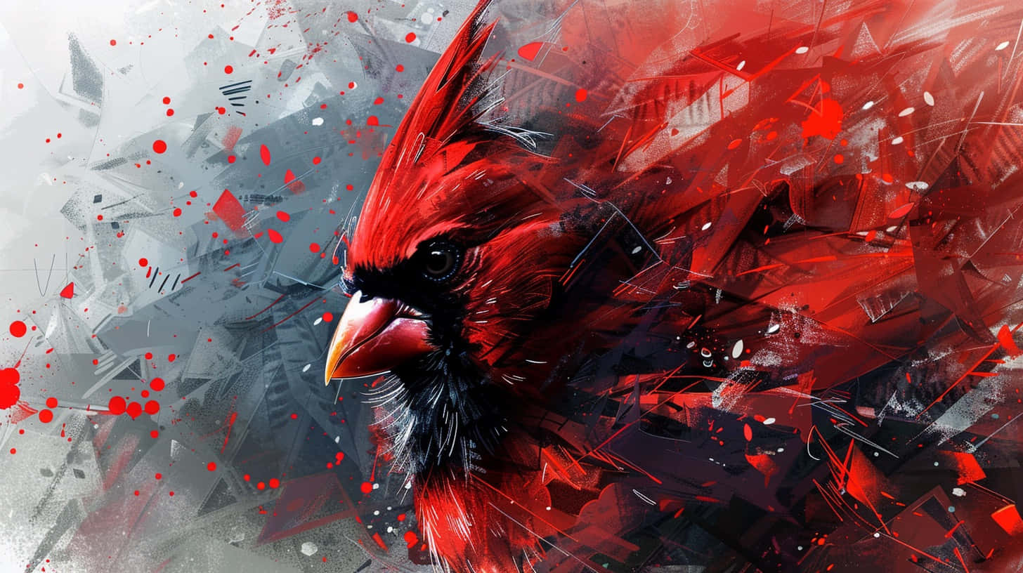 Abstract Cardinal Artwork Background