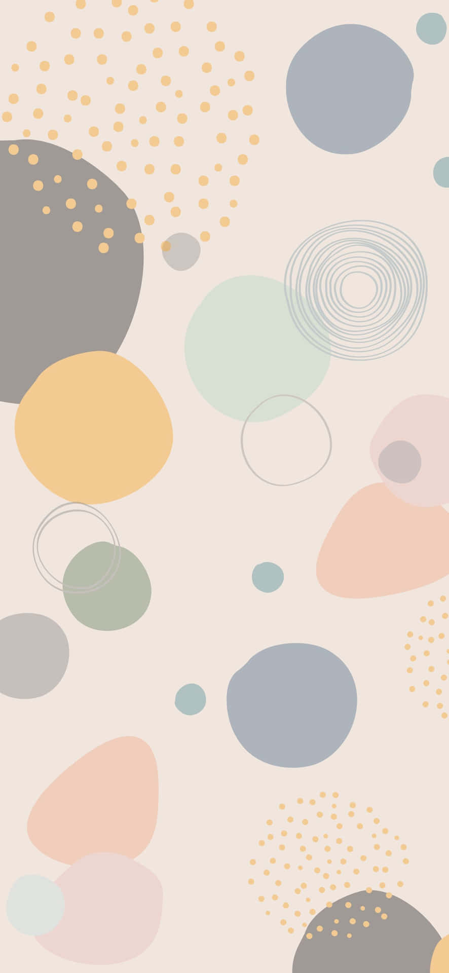 Abstract Circles Pattern Background Background