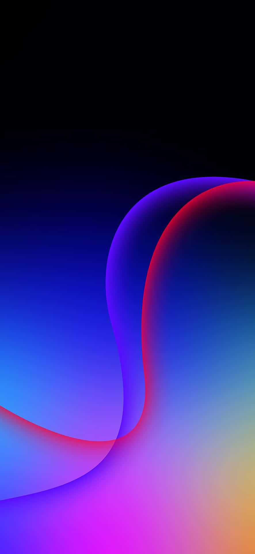 Abstract Color Wavei O S144 K Wallpaper Background