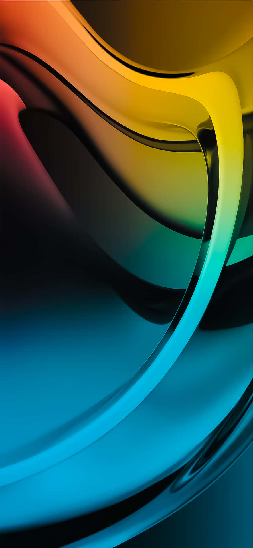 Abstract_ Color_ Waves_ Background Background