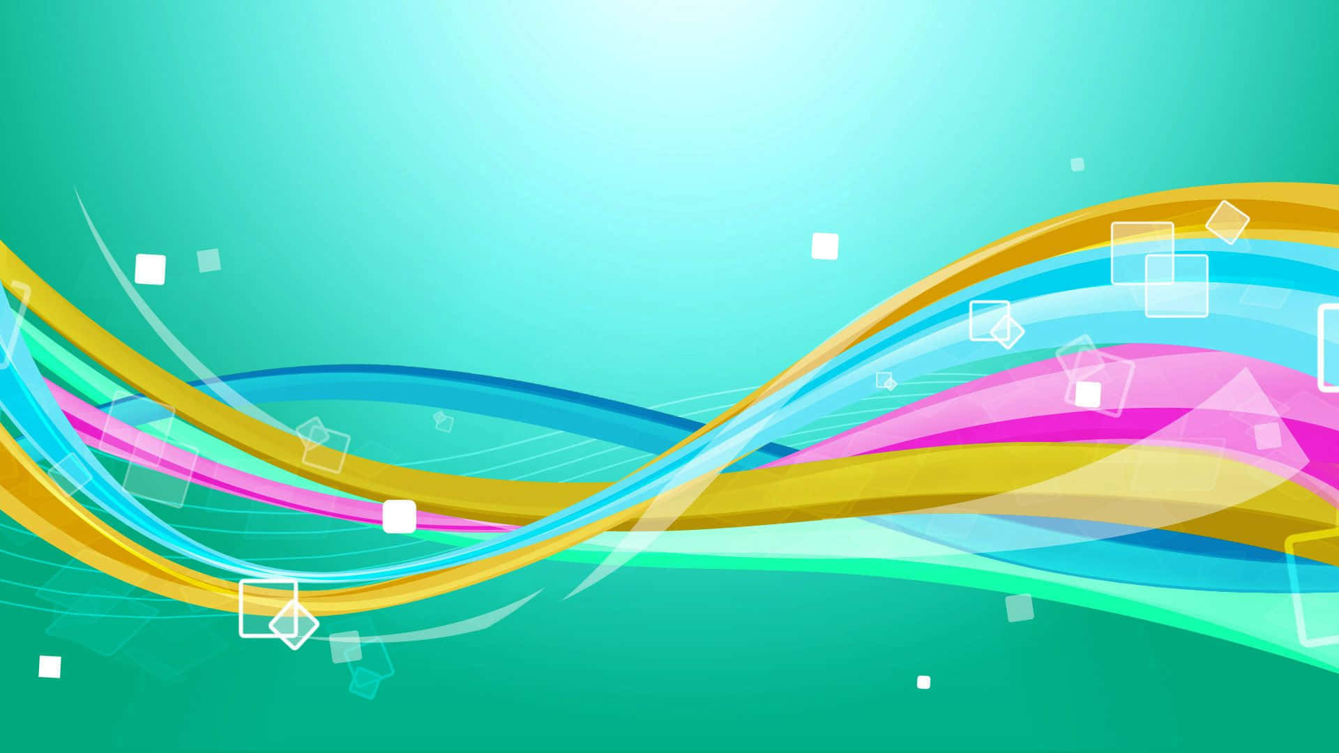 Abstract_ Colorful_ Wave_ Vector_ Background Background