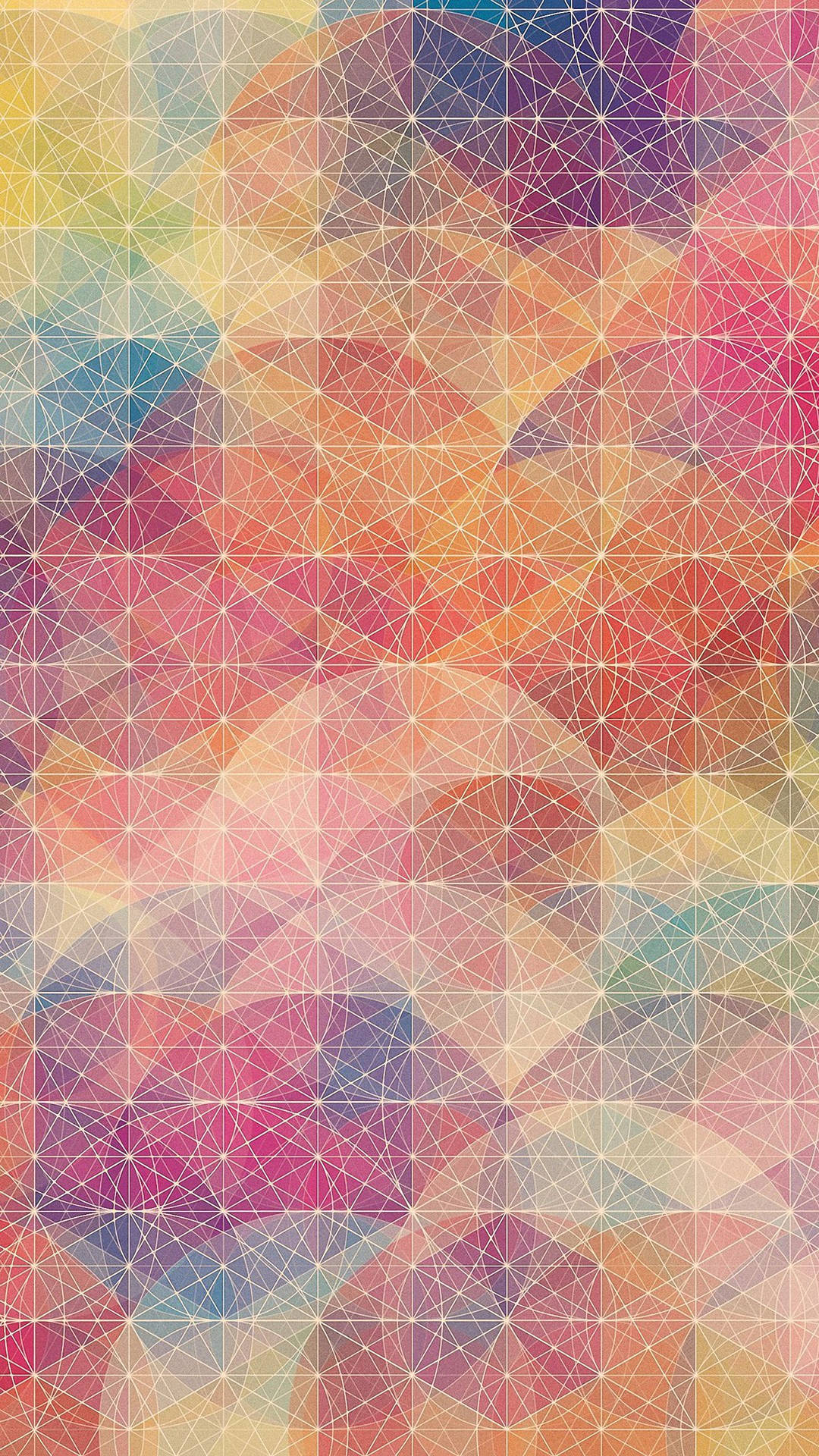 Abstract Colours Pretty Phone Background