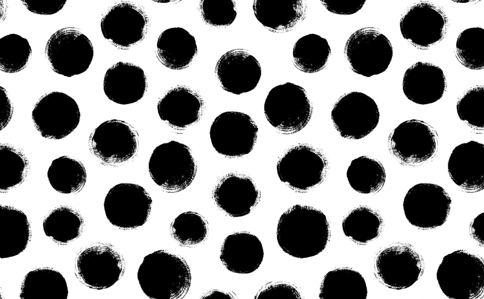 Abstract Contrast Of Black Dots Background