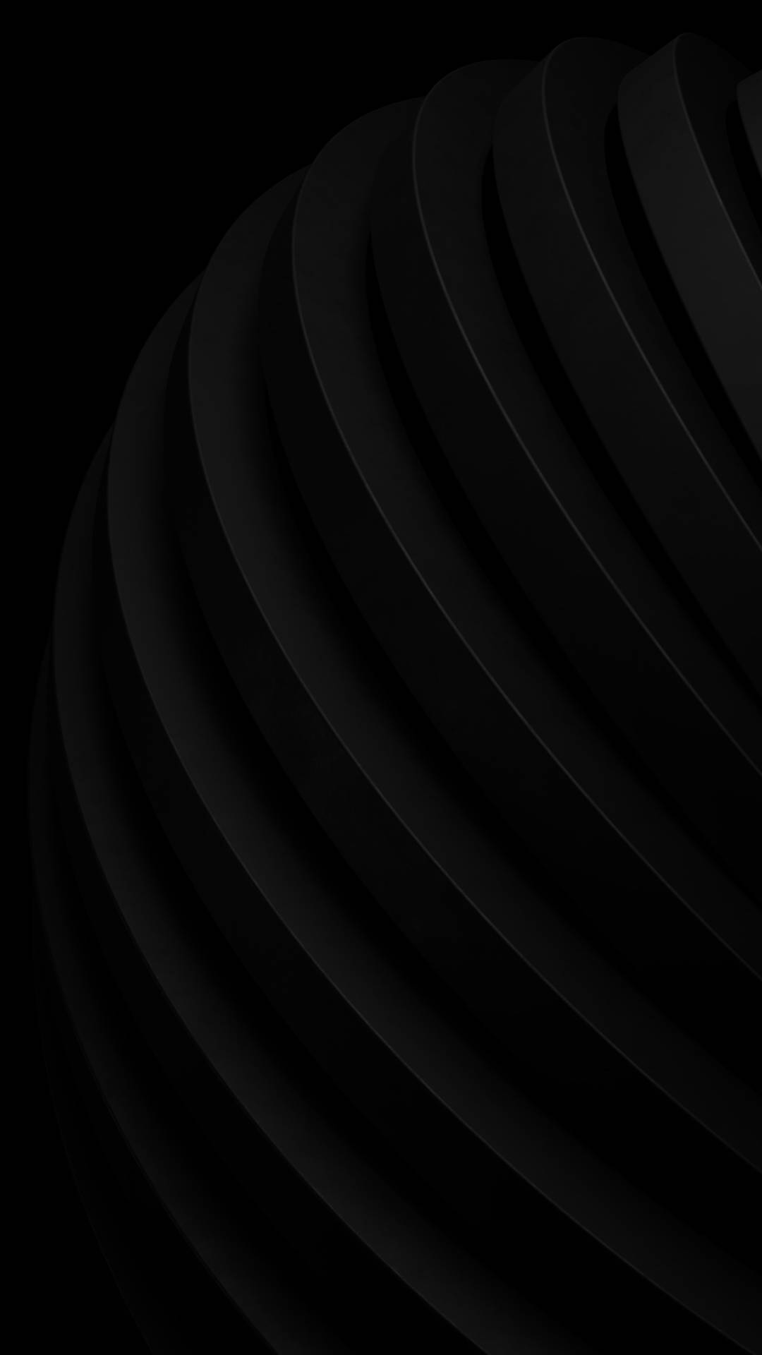 Abstract Curved Black Aesthetic Tumblr Iphone Background