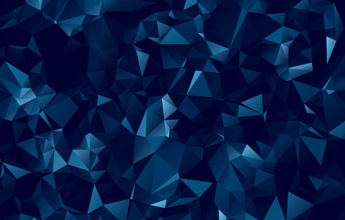 Abstract Dark Blue Pattern Background