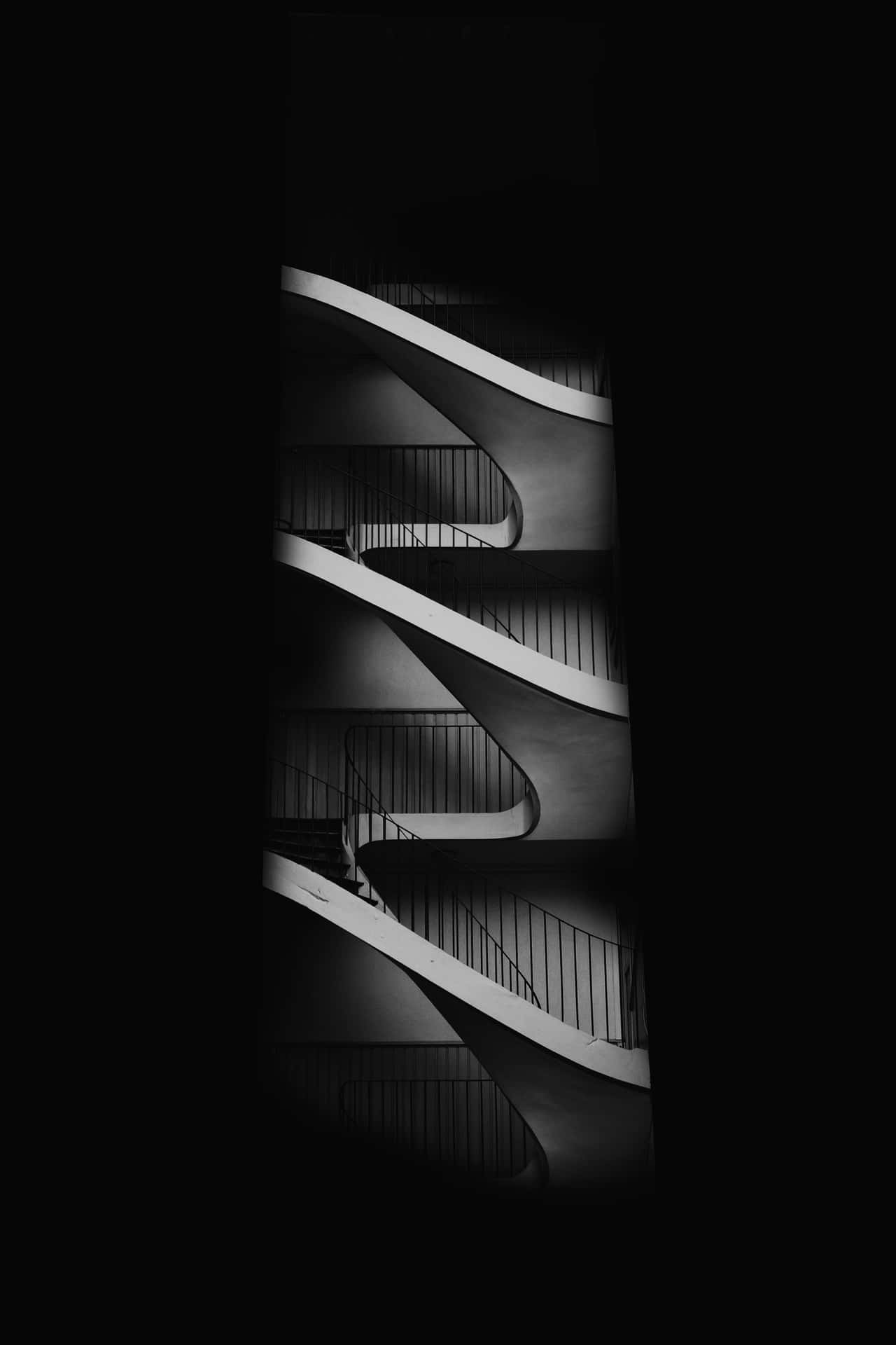 Abstract Design In Black & White