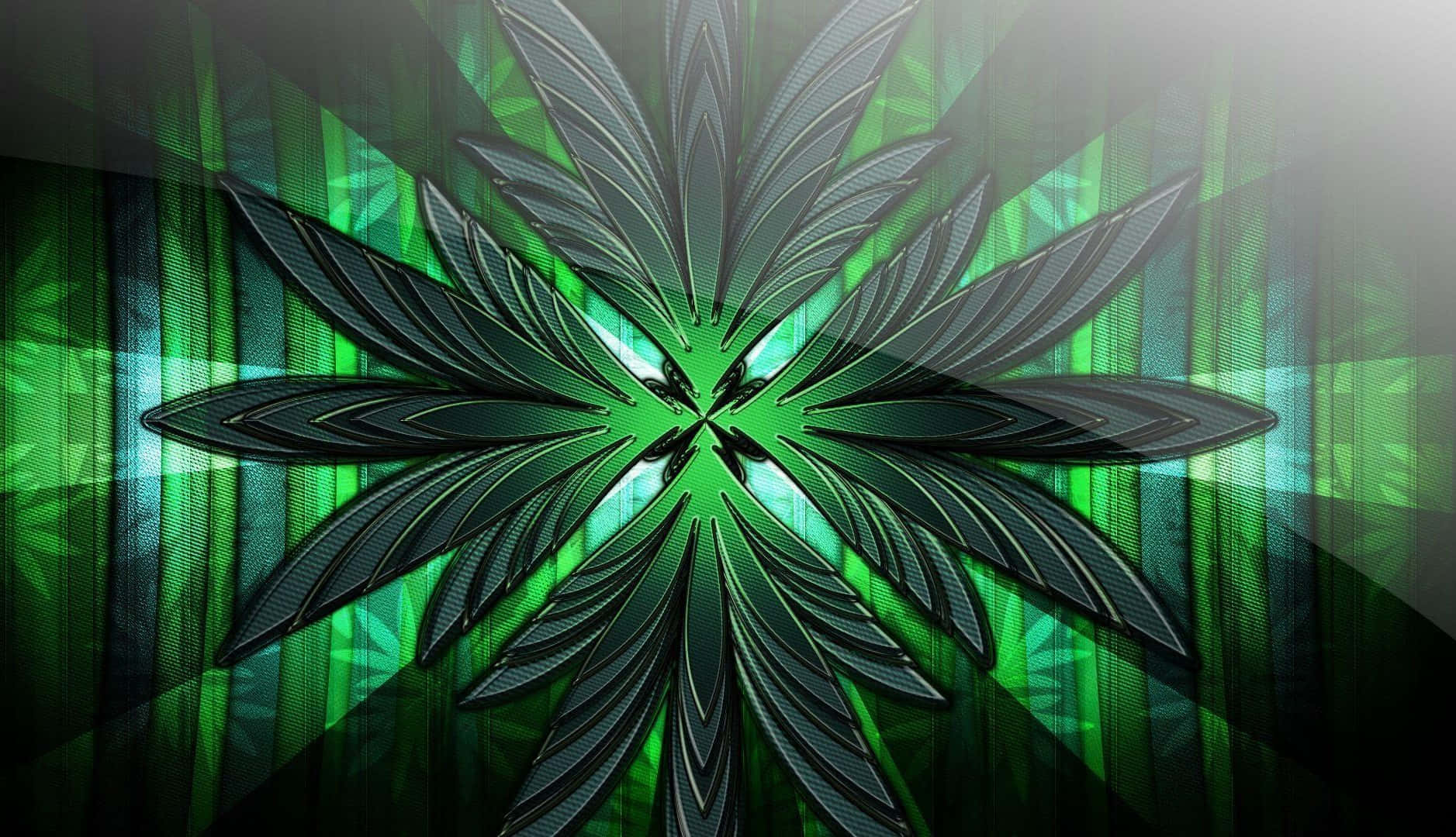 Abstract Floral Digital Art
