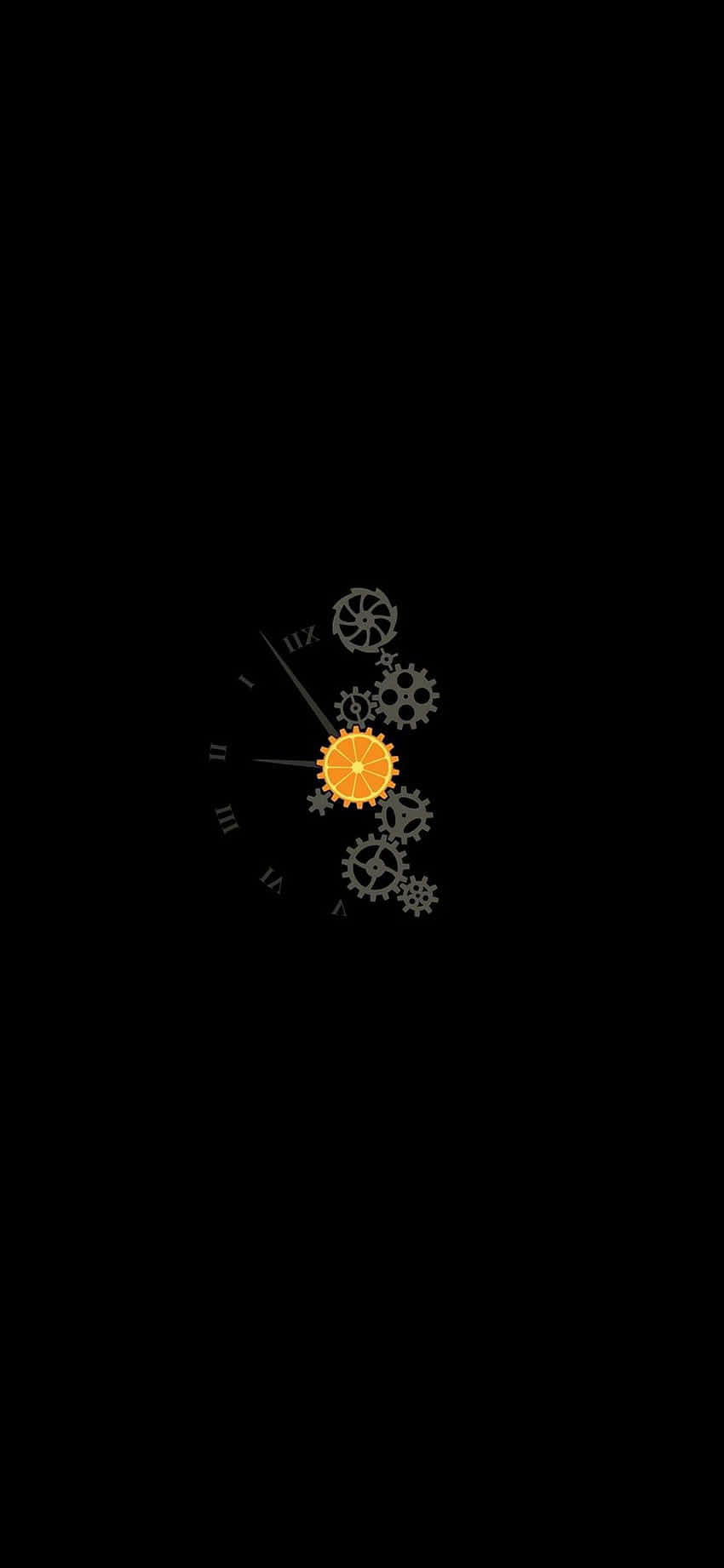 Abstract Gearson Black Background Background