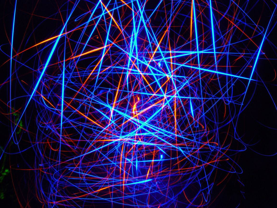 Abstract Glowing Party Background