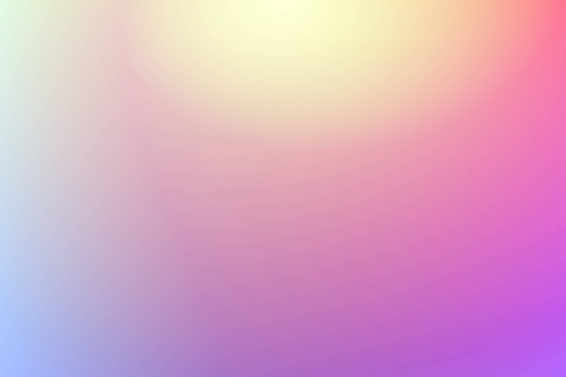 Abstract Gradient Of Rainbow Colors Background