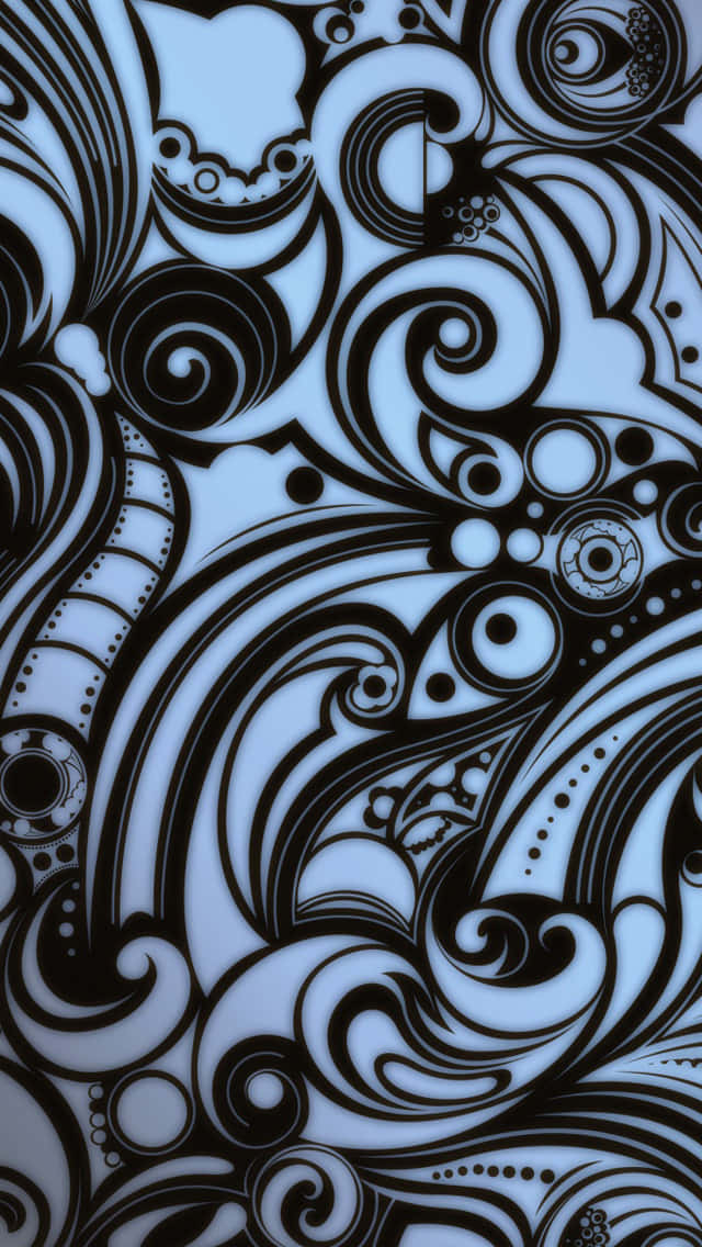 Abstract Graffiti-style Wallpaper For Iphone Background