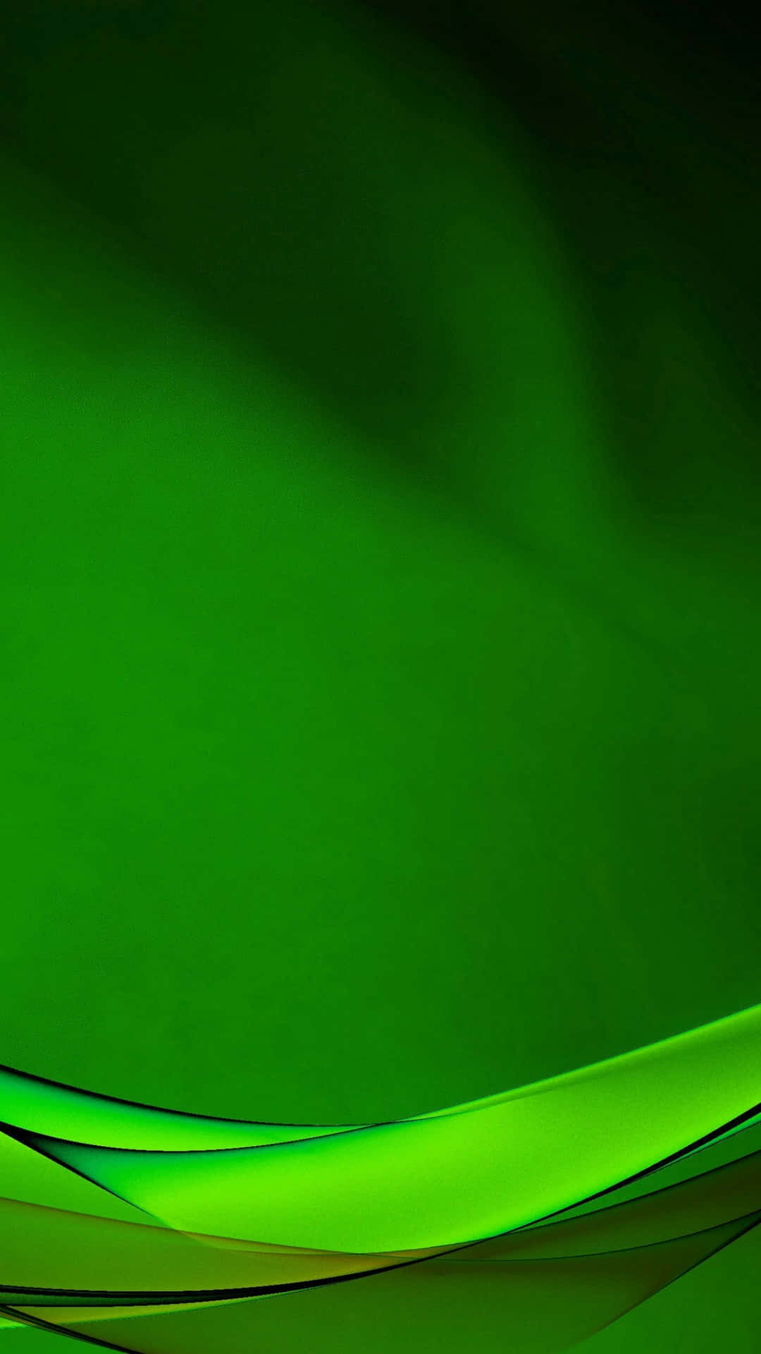 Abstract Green Phone Background