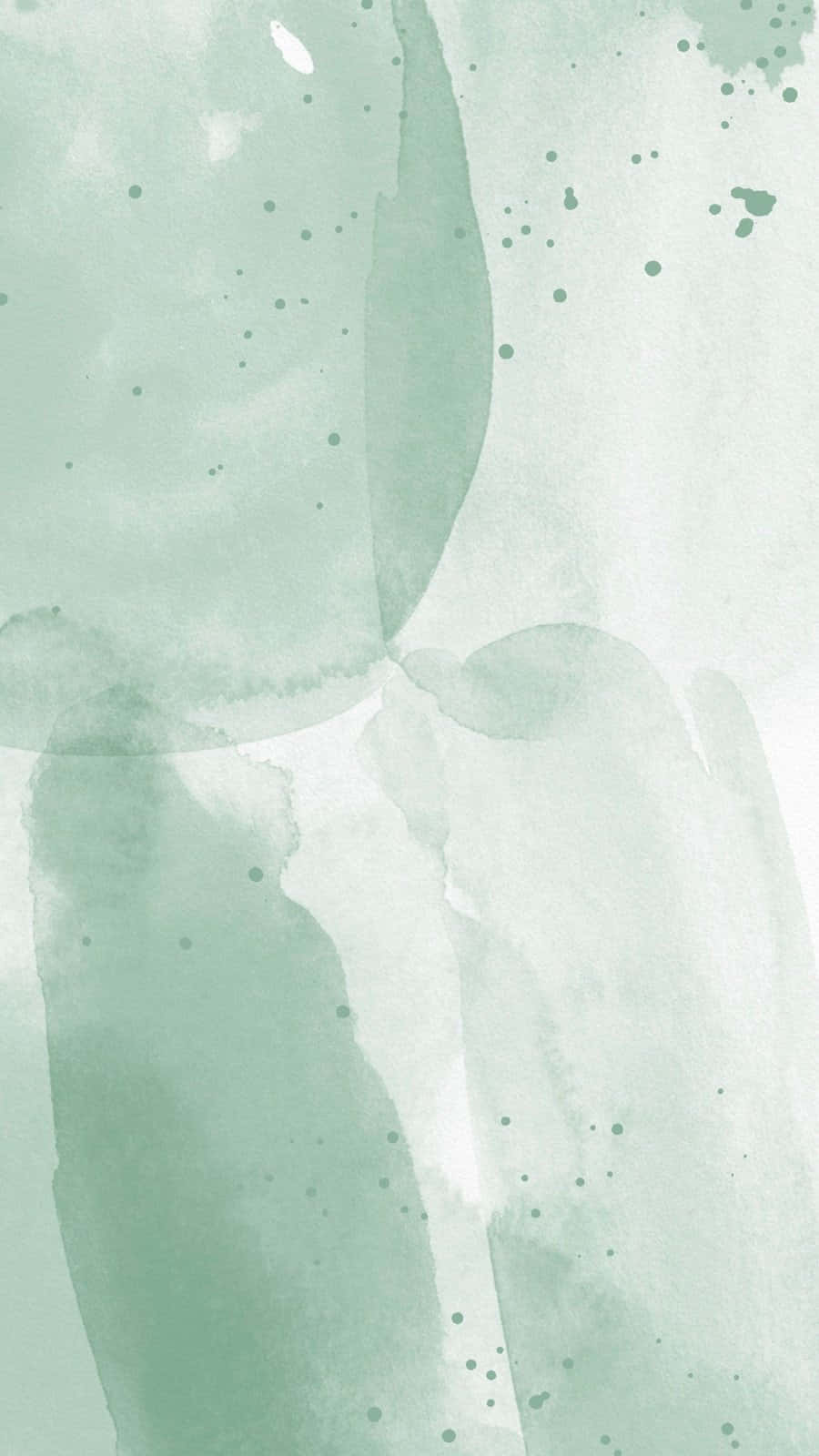 Abstract Green Watercolor Background Background