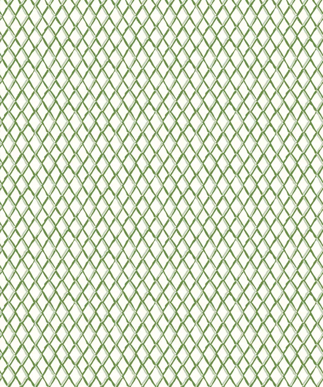 Abstract Green Wire Mesh Artwork
