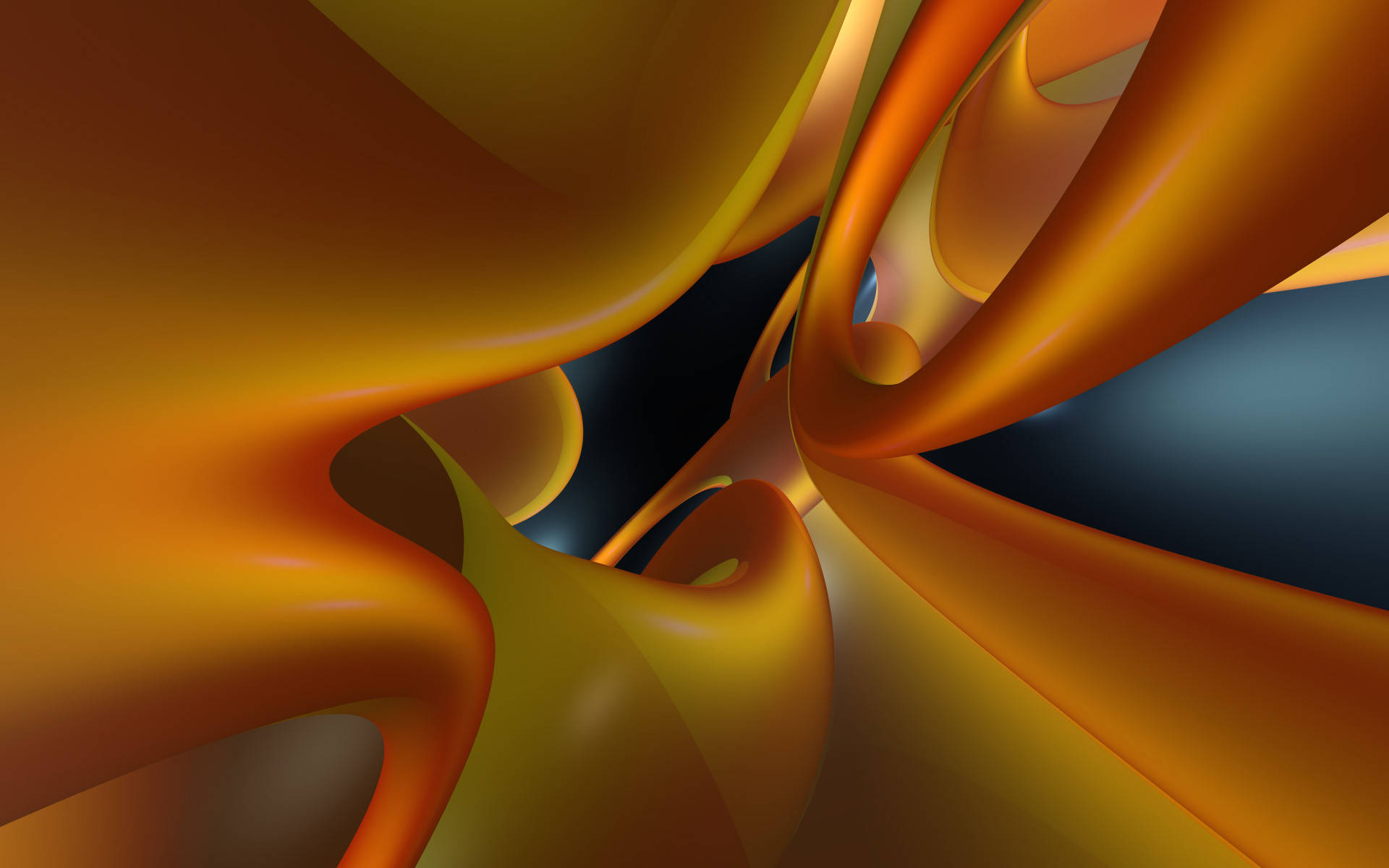 Abstract Hd Design Orange And Yellow Background