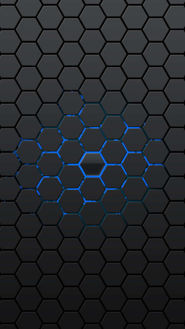 Abstract Hexagon Pattern Wallpaper Background