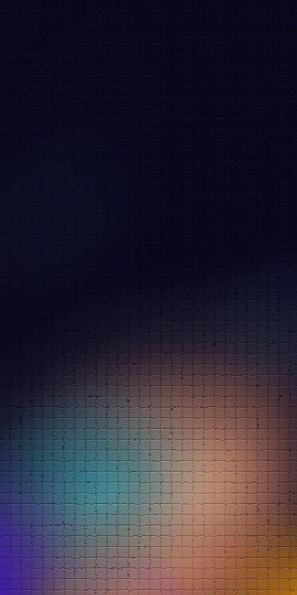 Abstract Holographic Color Dark Mode Background