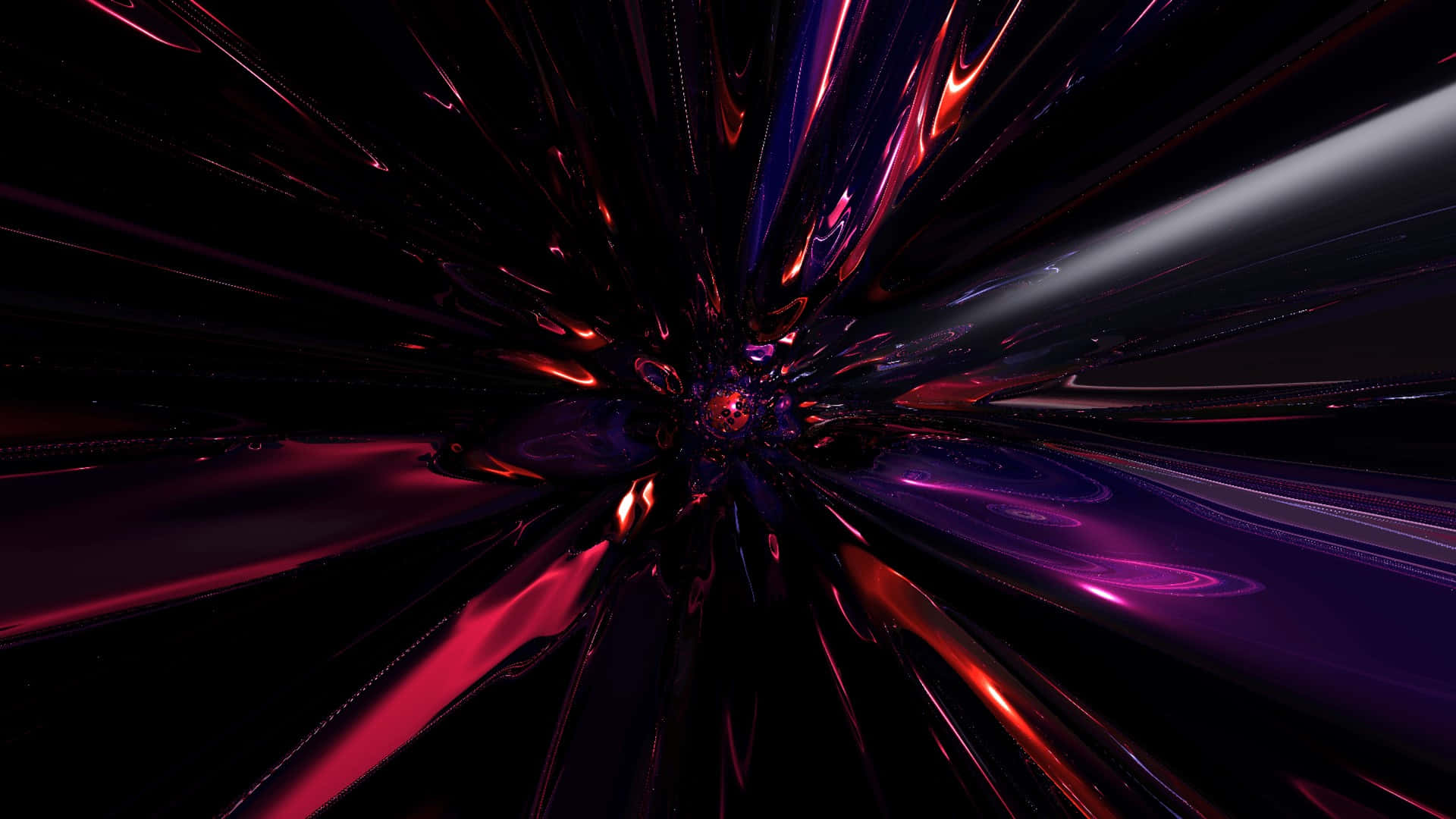 Abstract Hyperspace Tunnel Background