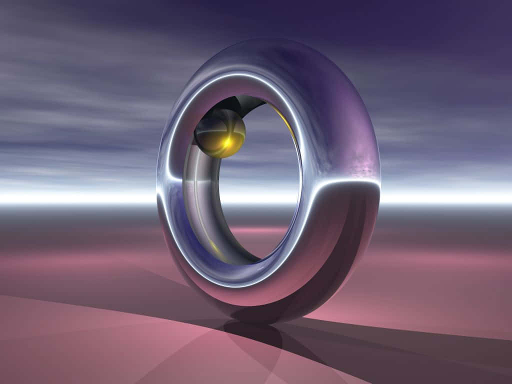 Abstract Infinity Loop3 D Background