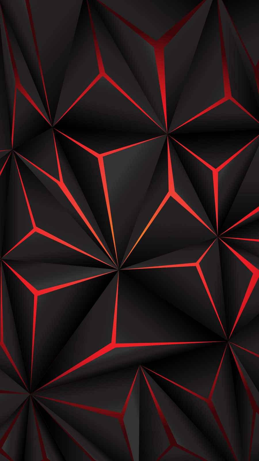 Abstract Iphone Black Pyramids Background