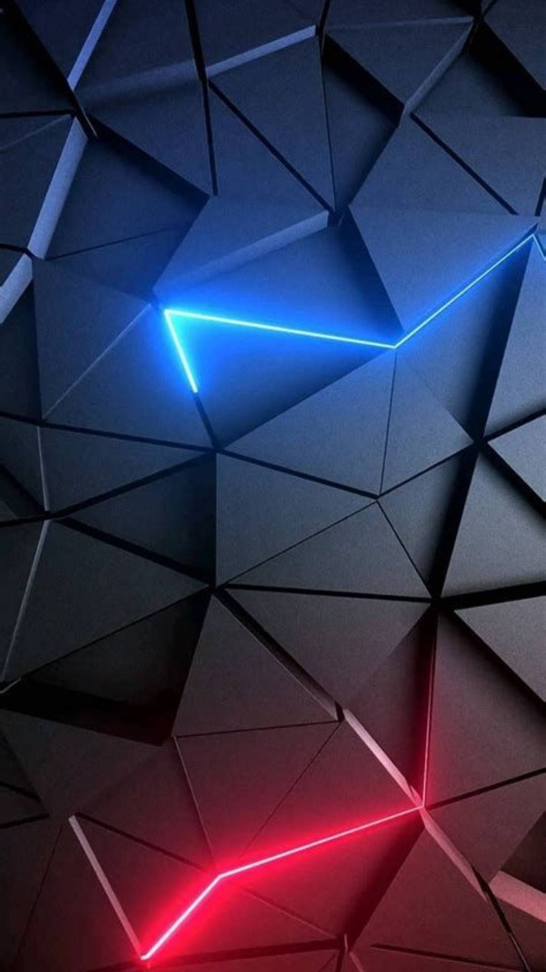 Abstract Iphone Black Triangles Background