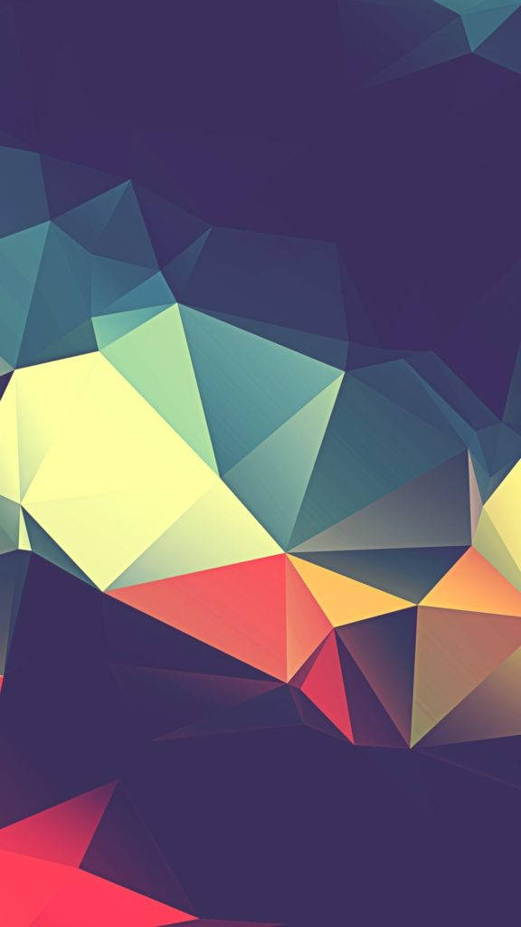 Abstract Iphone Polygons Background