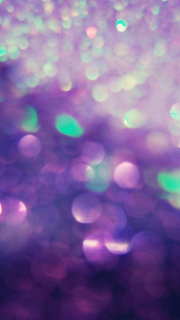 Abstract Iphone Purple Sparkle Background