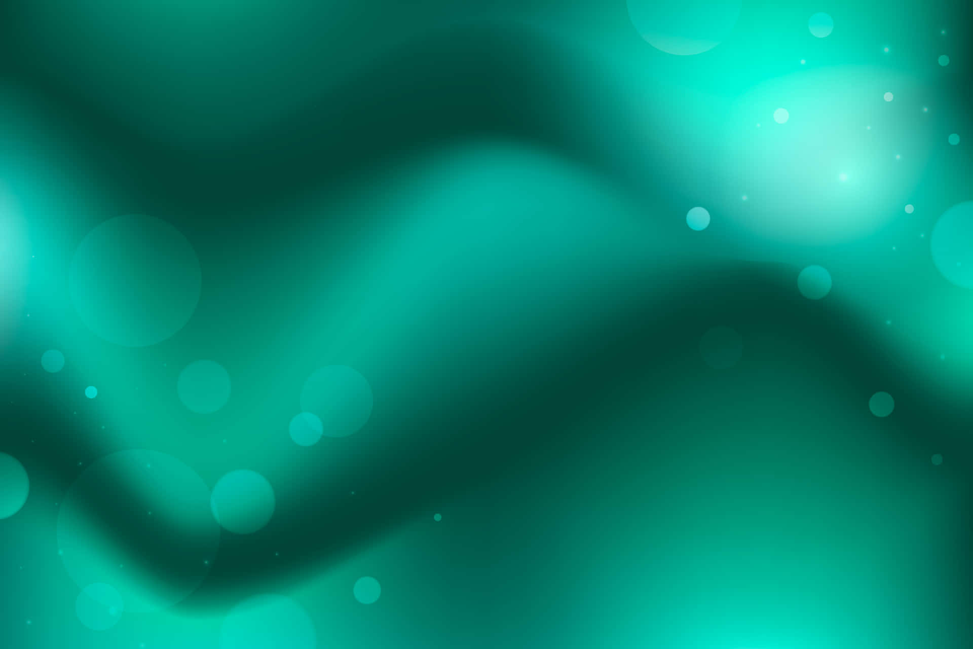 Abstract Jade Green Bokeh Background Background