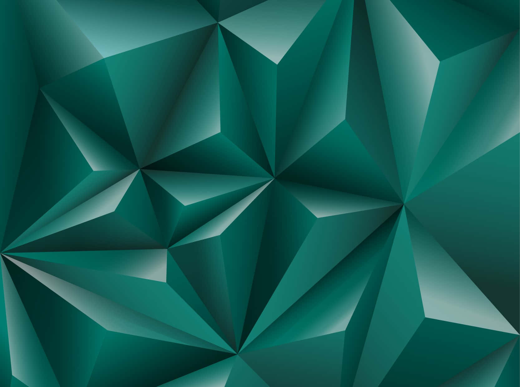 Abstract Jade Polygonal Background Background