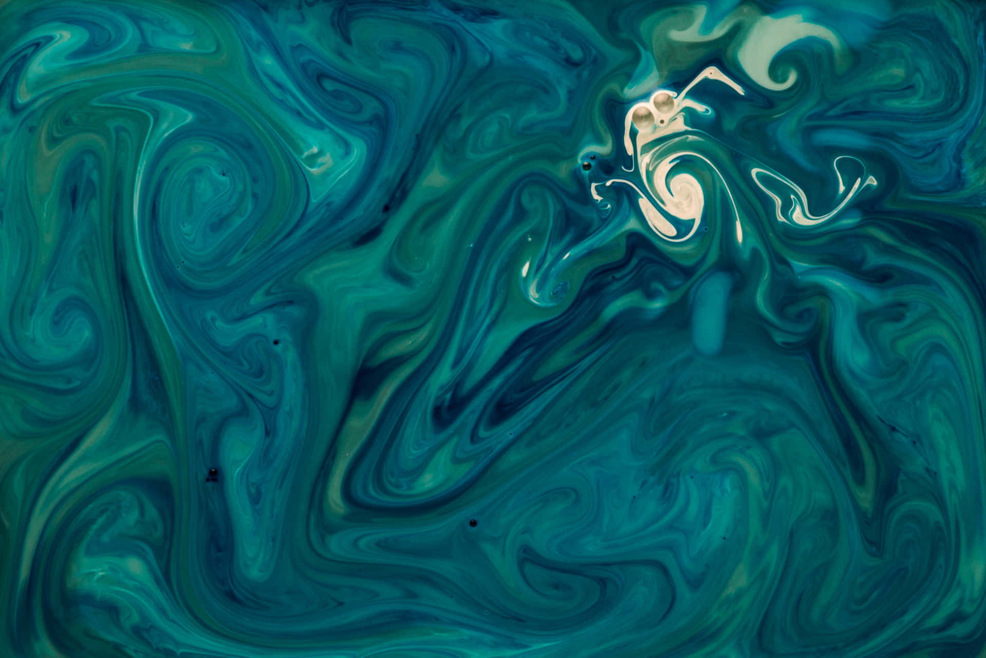 Abstract Jade Swirl Pattern Background