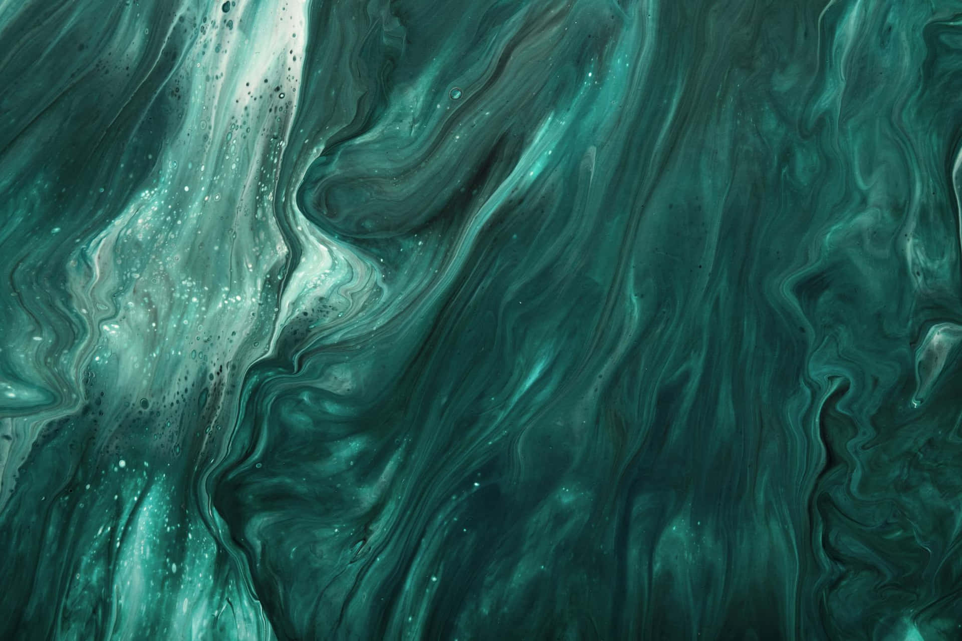 Abstract Jade Swirls Texture Background