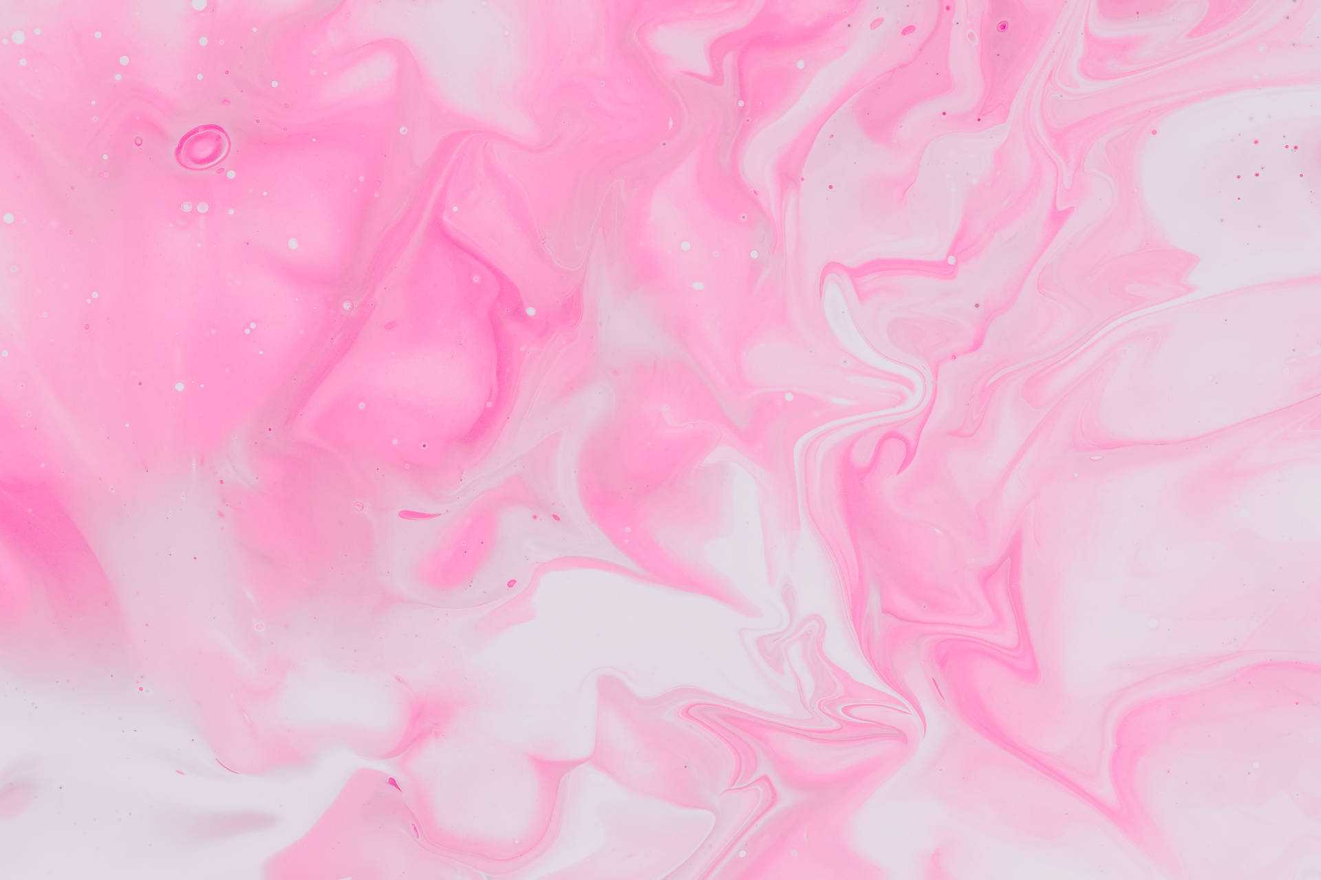 Abstract Kawaii Pink Painting With Smoke Strokes Background