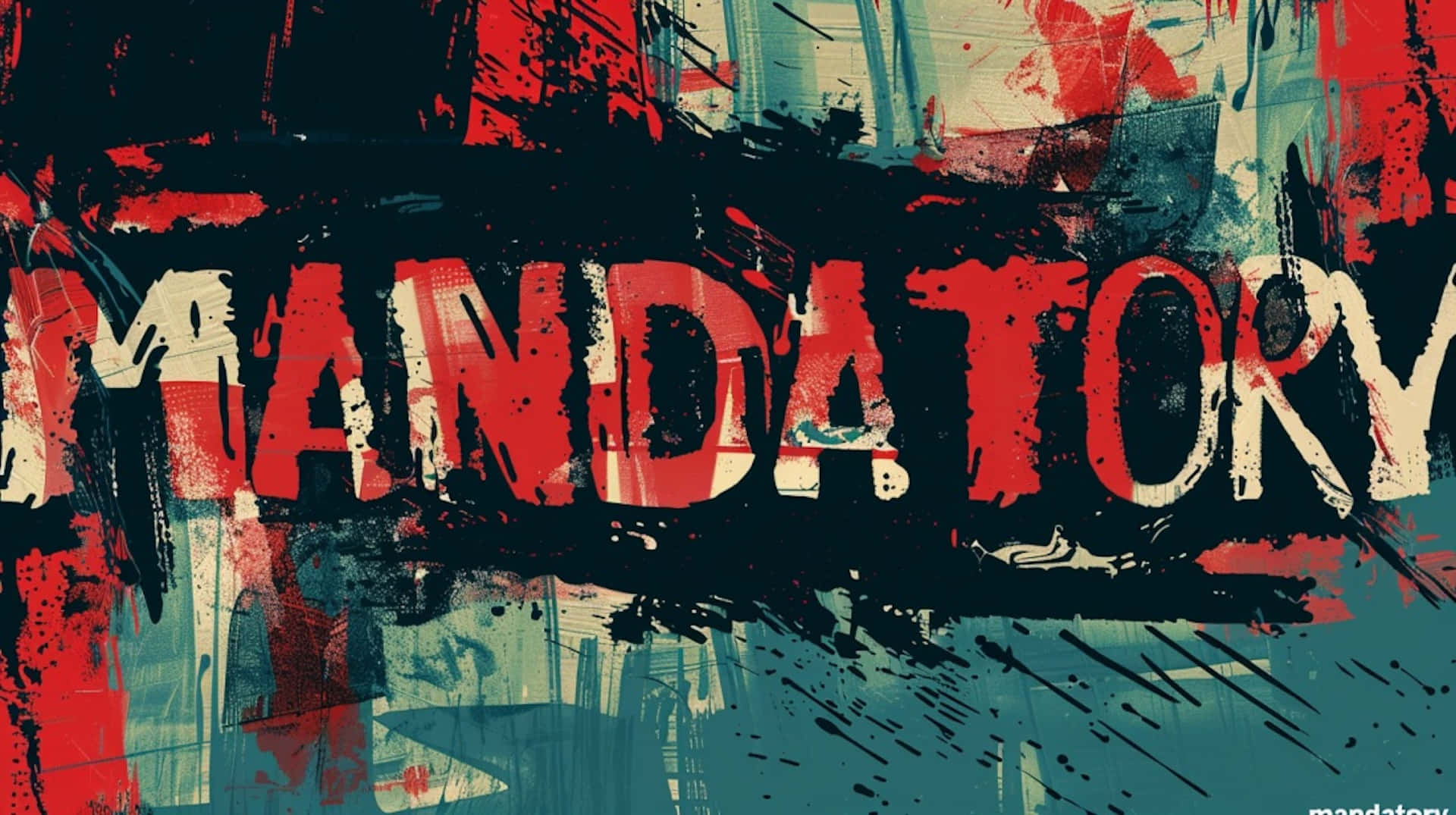 Abstract Mandatory Artwork Background