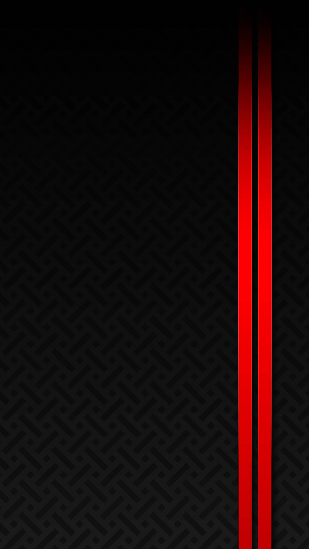 Abstract Metallic Red And Black Pattern