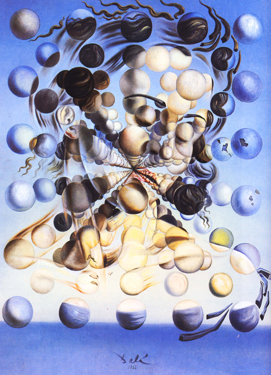 Abstract Mysticism: Salvador Dali's Artwork Background