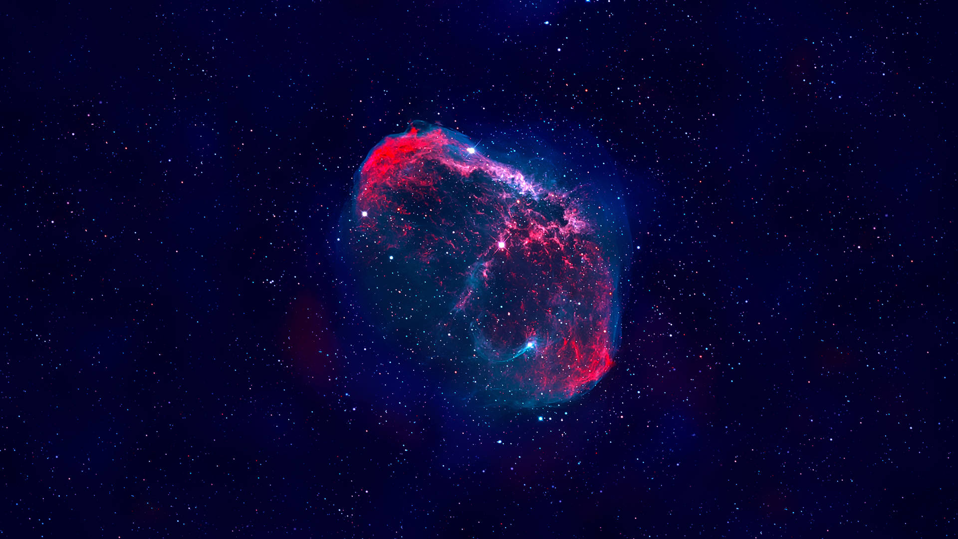 Abstract Nebula Psychedelic 4k Background